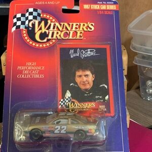 Bintage 1997 Winner's Circle Ward Burton Die-Cast Stock Car - Gold 1/64 Scale.
